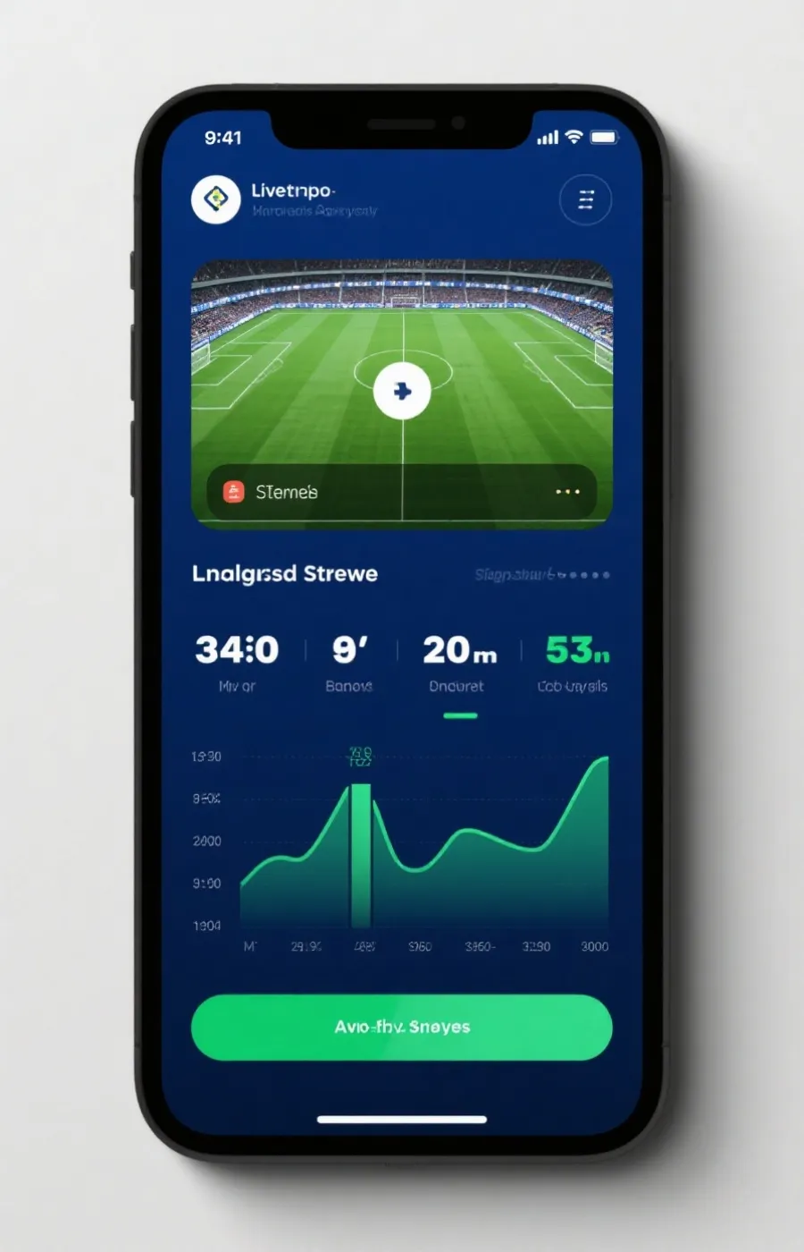 香港世界盃直播平台 APP 介面示意圖